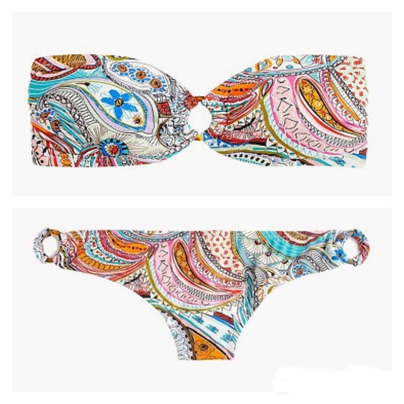 J. Crew Other - J.Crew Ratti Scribble Ring 2pc. Bikini Set